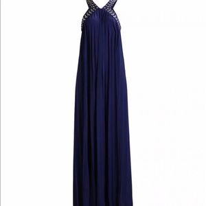 Michael Kors maxi pleated dress